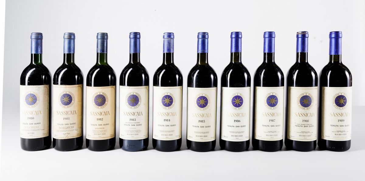 Tenuta San Guido, Verticale di Sassicaia