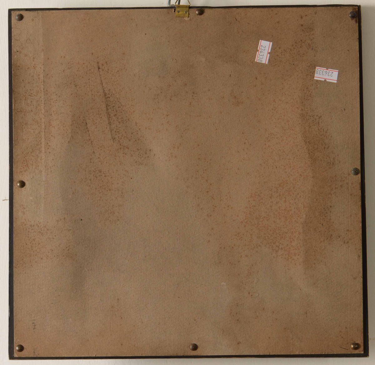 Placca in Bronzo Raffigurante Giosuè Carducci. XX Secolo