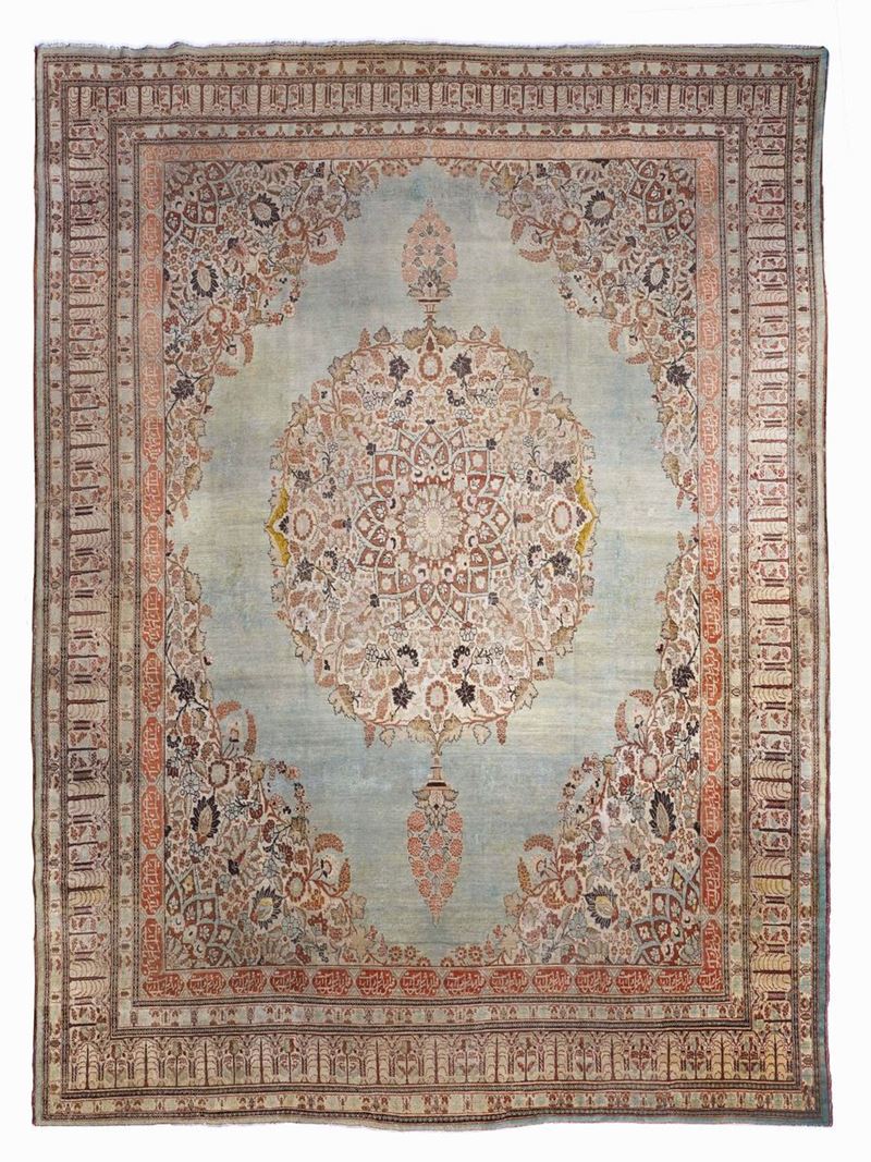 Tappeto Tabriz, Persia fine XIX secolo  - Auction Works and furnishings from Lombard collections and other provinces - Cambi Casa d'Aste