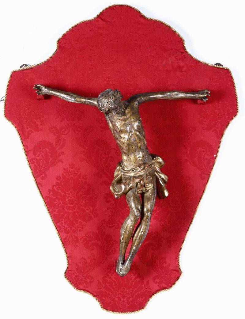 Scultura di Cristo in legno dorato  - Auction Sculptures and Works of Art | Cambi Time - Cambi Casa d'Aste