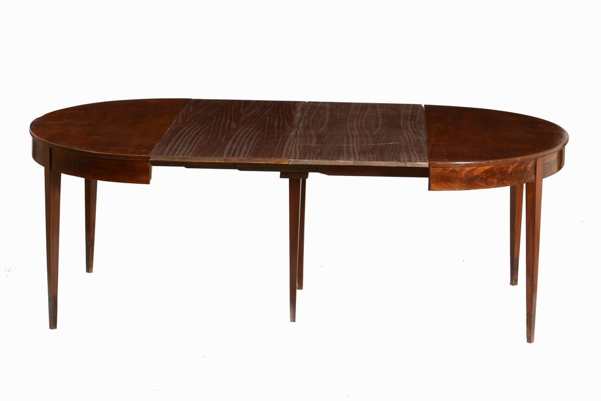 Tavolo Ovale in Legno, Fine XIX Secolo