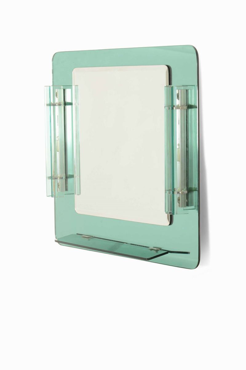 Specchio luminoso da parete  - Auction 20th century furniture - Cambi Casa d'Aste [..]