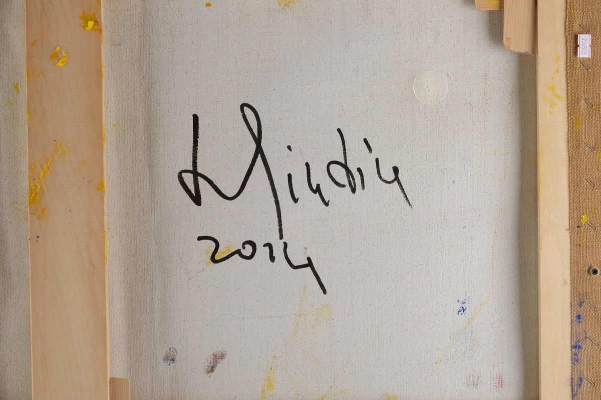 Marcello lo Giudice (1957)yellow/sole, 2014