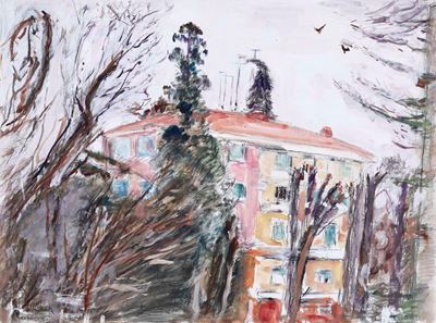 Mario Cavaglieri (rovigo 1887 - Peyloubère 1969) Bologna Strada Fuori Porta