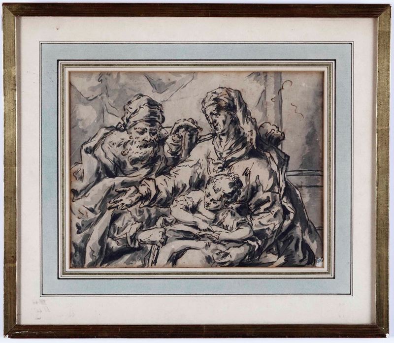 Disegno in stile antico  - Auction Antiques | Timed Auction - Cambi Casa d'Aste