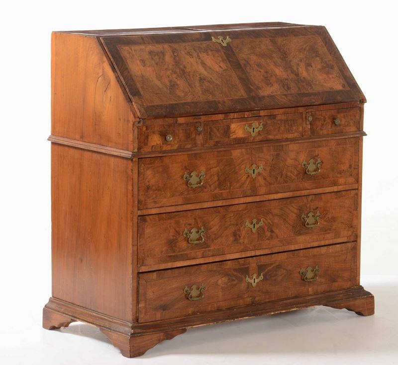 Ribalta in legno lastronato, Inghilterra XIX secolo  - Auction Antiques | Timed Auction - Cambi Casa d'Aste