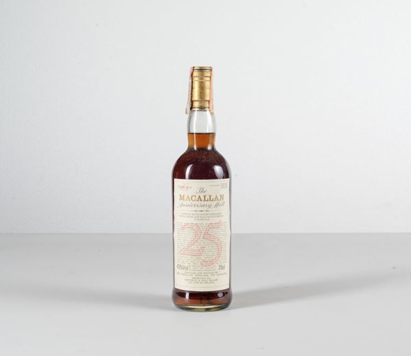 Macallan, Single Highland Scotch Whisky Anniversary 25 years old