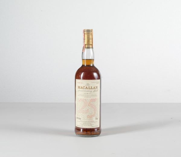 Macallan, Single Highland Scotch Whisky Anniversary 25 years old