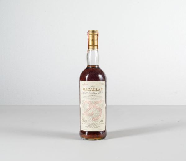 Macallan, Single Highland Scotch Whisky Anniversary 25 years old