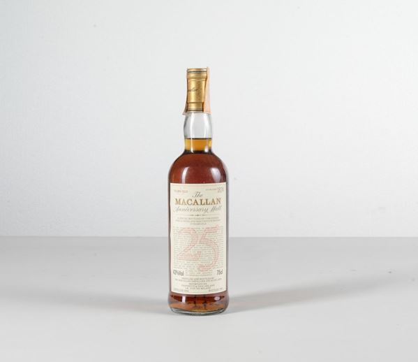 Macallan, Single Highland Scotch Whisky Anniversary 25 years old