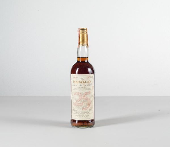 Macallan, Single Highland Scotch Whisky Anniversary 25 years old