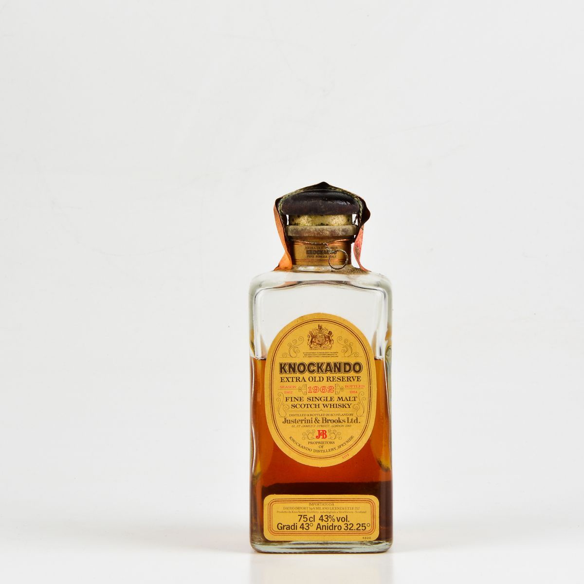 Knockando, Justerini & Brooks, Fine Single Malt Scotch Whisky Extra Old Reserve