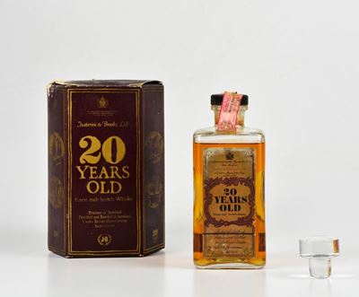 Justerini & Brooks, Finest Malt Scotch Whisky 20 Years Old Decanter
