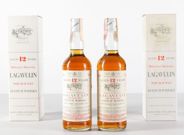 Lagavulin, White Horse Distillers, Pure Islay Malt Scotch Whisky 12 years old