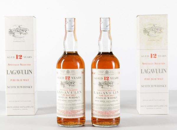 Lagavulin, White Horse Distillers, Pure Islay Malt Scotch Whisky 12 years old