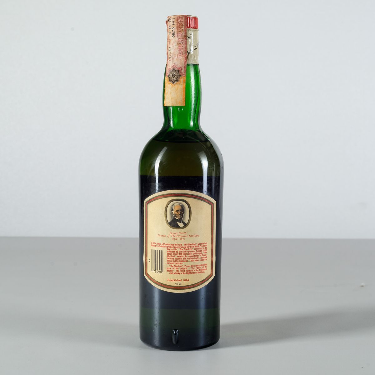 The Glenlivet, George & J.g Smith, Unblended All Malt Scotch Whisky 12 Years Old