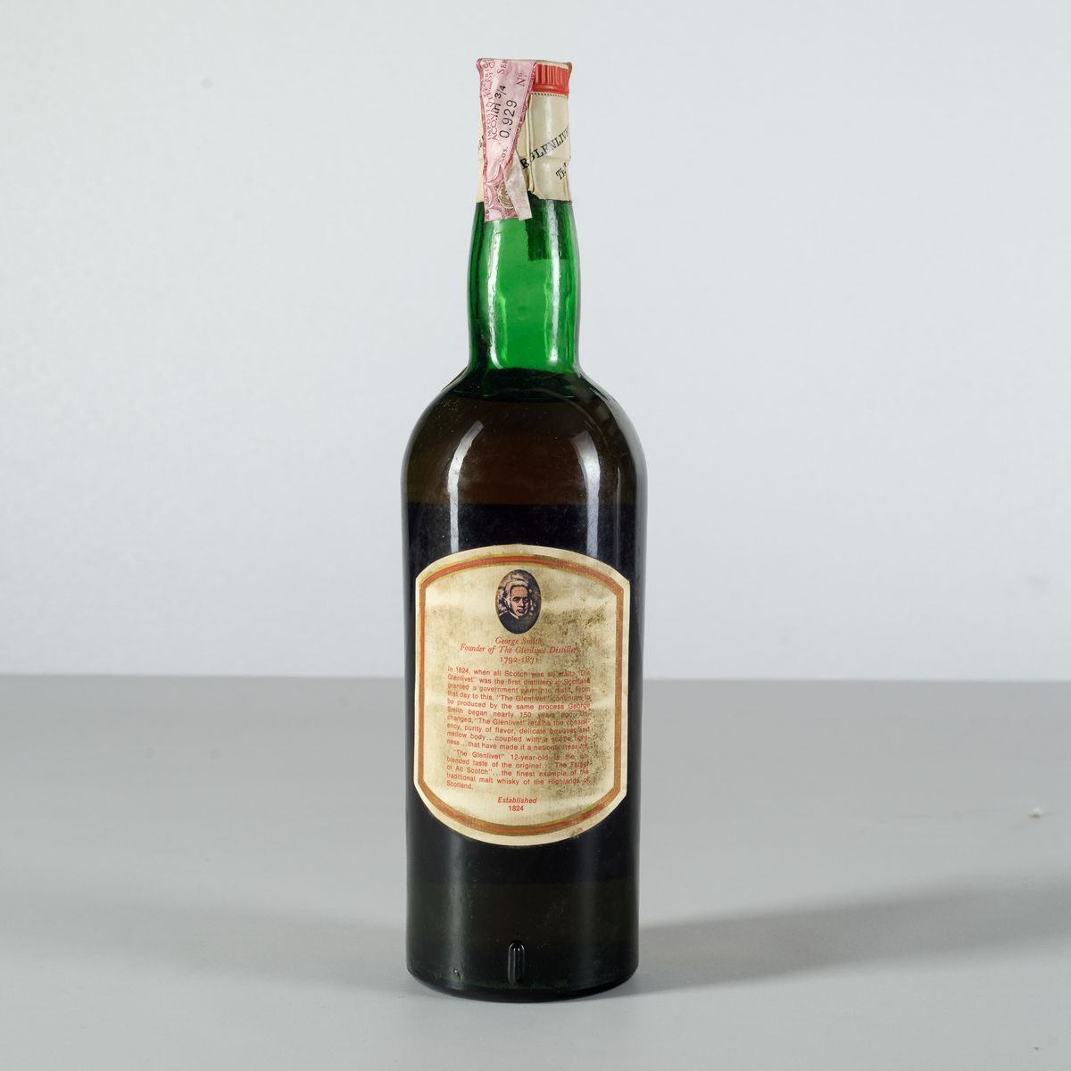 The Glenlivet, George & J.g Smith, Unblended All Malt Scotch Whisky 12 Years Old