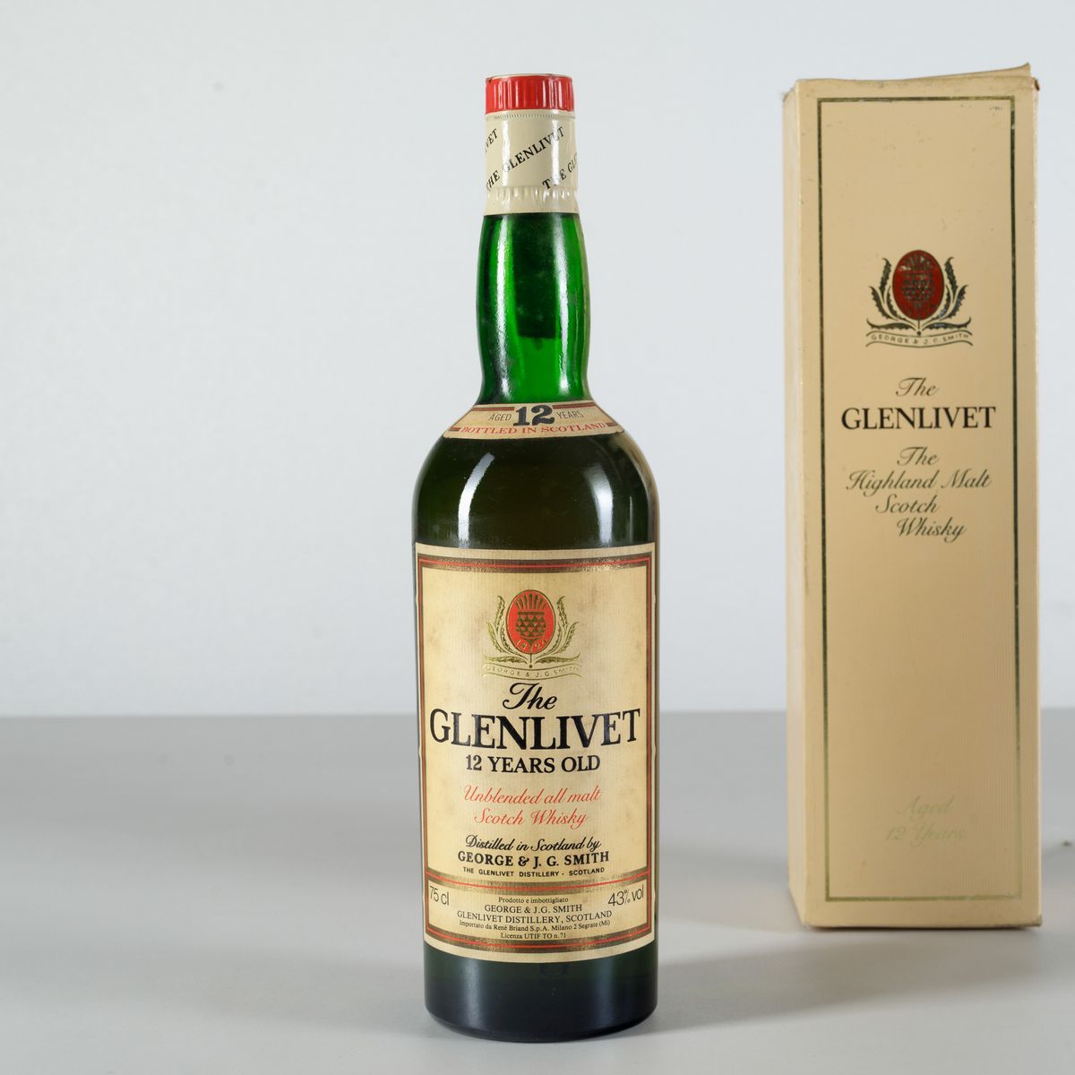 The Glenlivet, George & J.g Smith, Unblended All Malt Scotch Whisky 12 Years Old