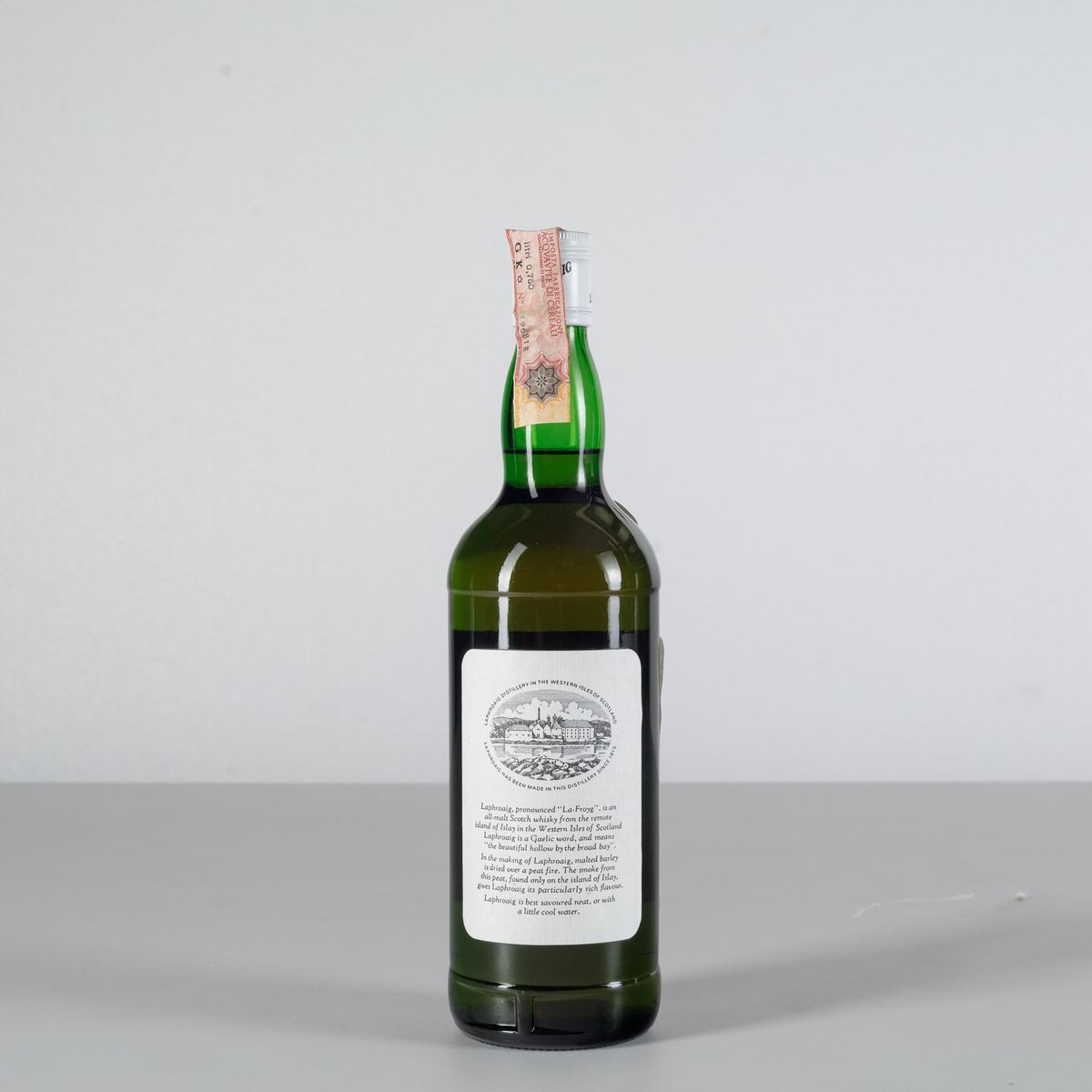 Laphroaig, Unblended Islay Malt Scotch Whisky 10 Years Old