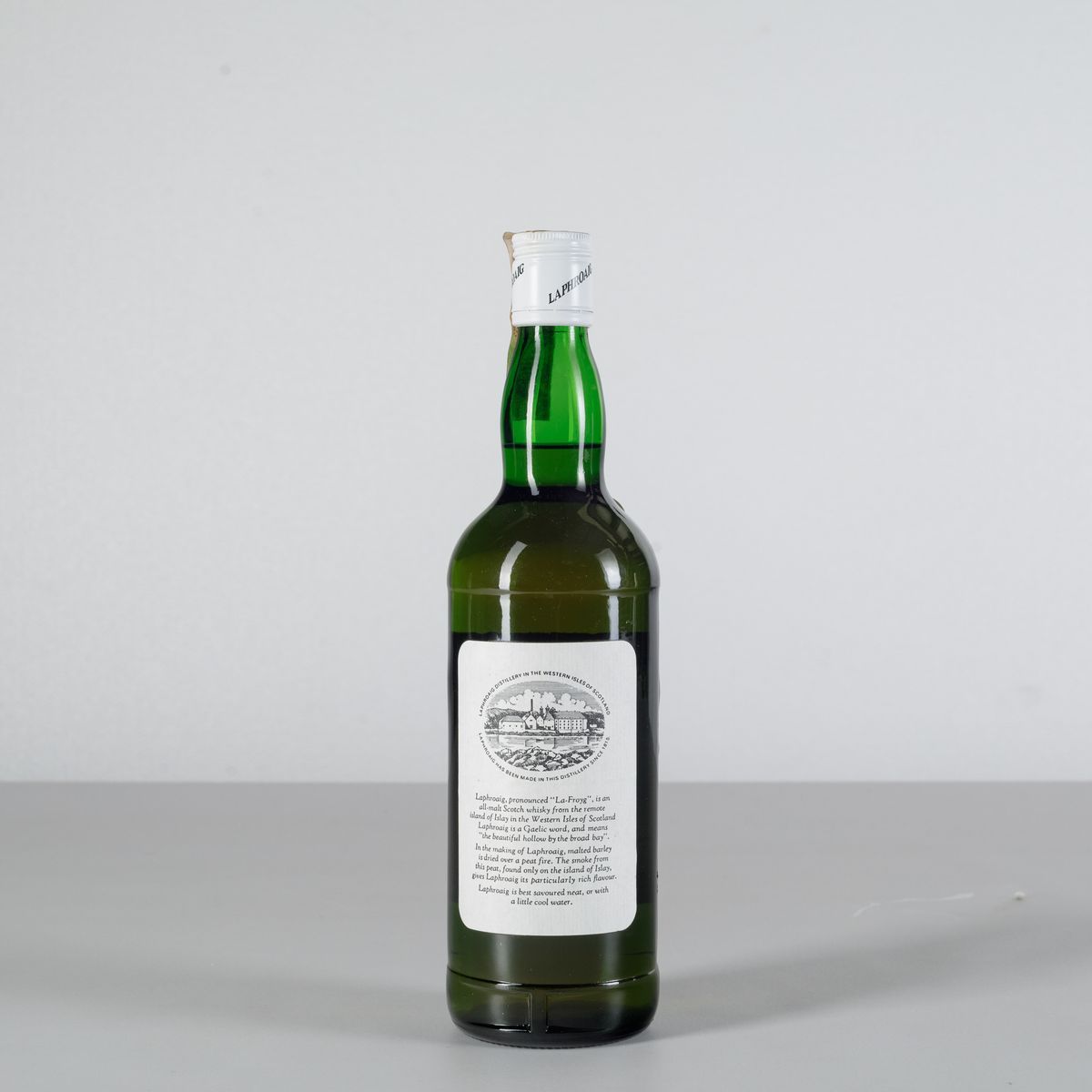 Laphroaig, Unblended Islay Malt Scotch Whisky 10 Years Old