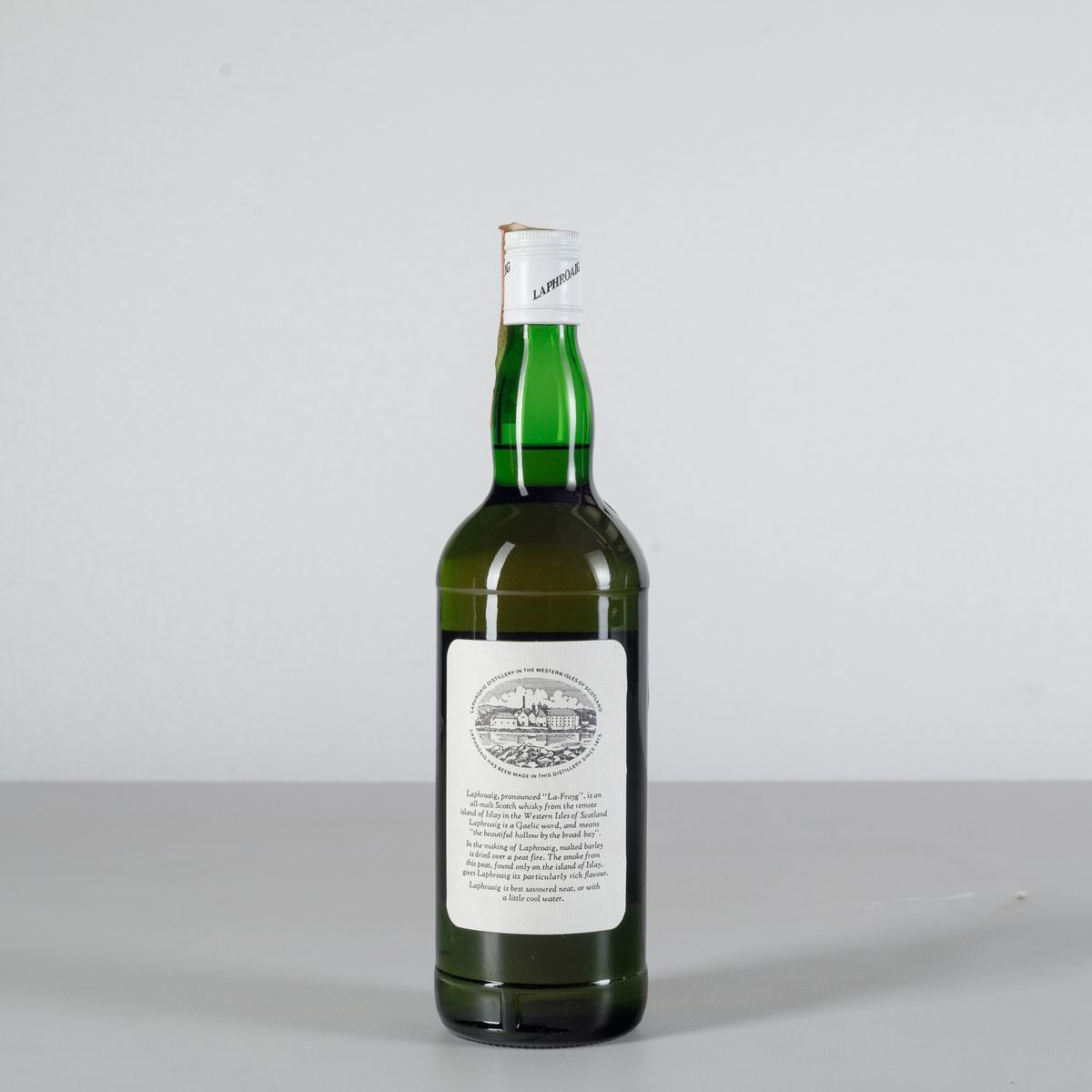 Laphroaig, Unblended Islay Malt Scotch Whisky 10 Years Old