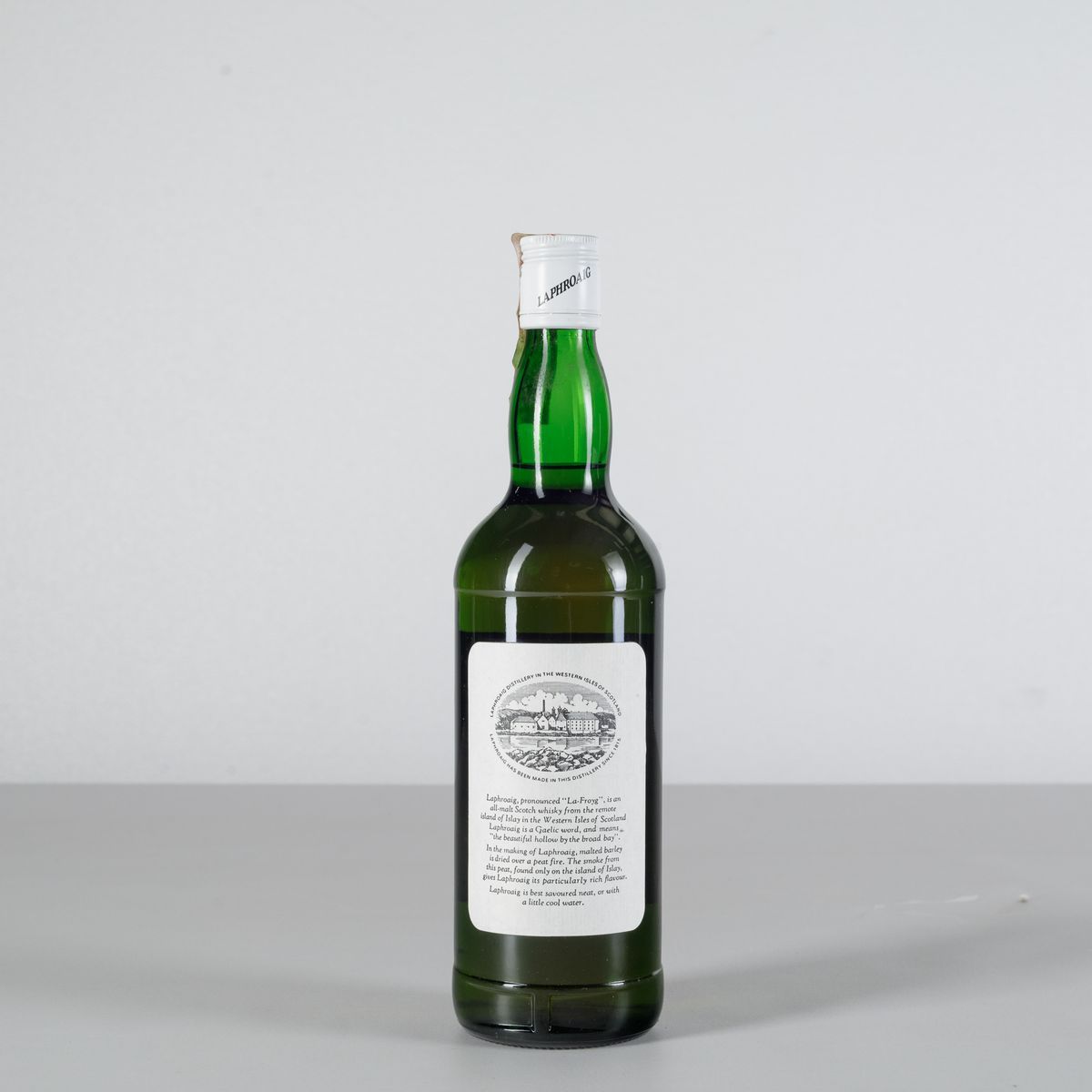 Laphroaig, Unblended Islay Malt Scotch Whisky 10 Years Old