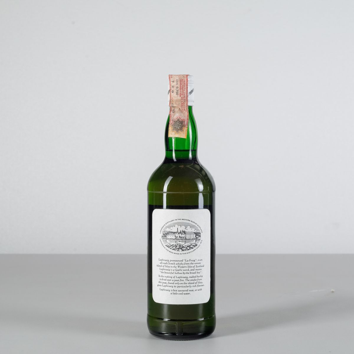 Laphroaig, Unblended Islay Malt Scotch Whisky 10 Years Old