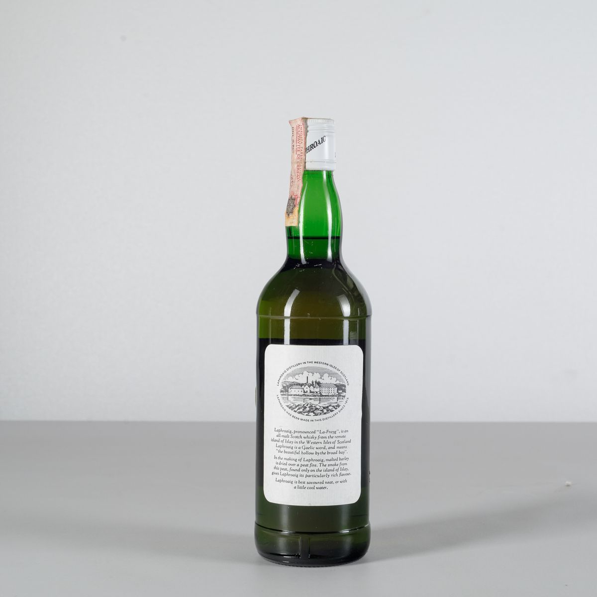 Laphroaig, Unblended Islay Malt Scotch Whisky 10 Years Old
