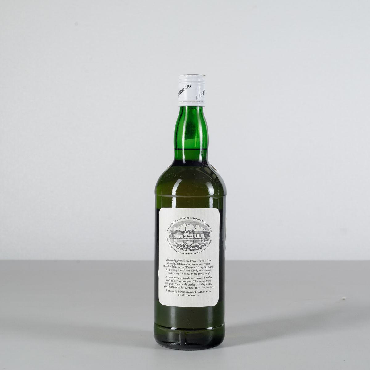 Laphroaig, Unblended Islay Malt Scotch Whisky 10 Years Old