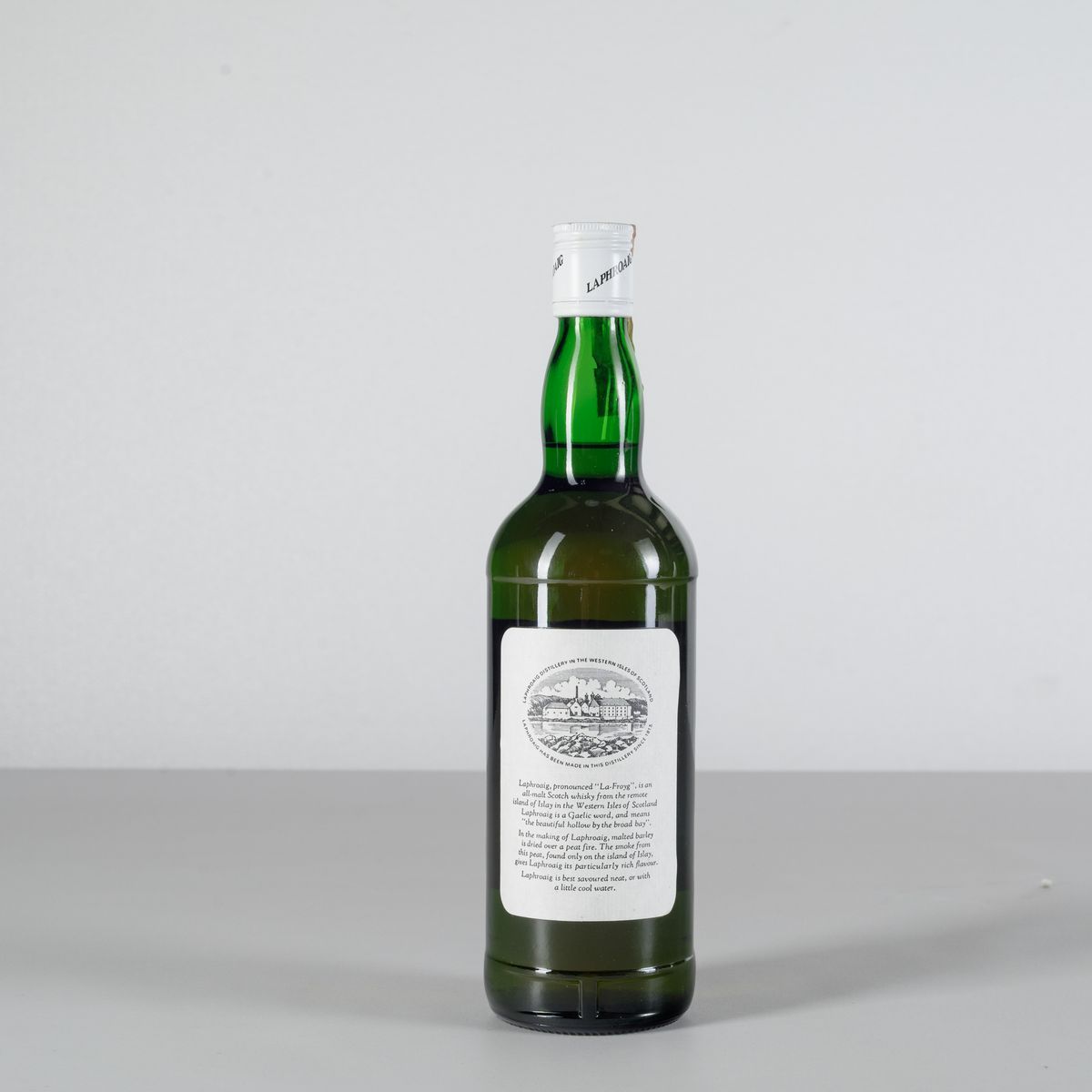 Laphroaig, Unblended Islay Malt Scotch Whisky 10 Years Old