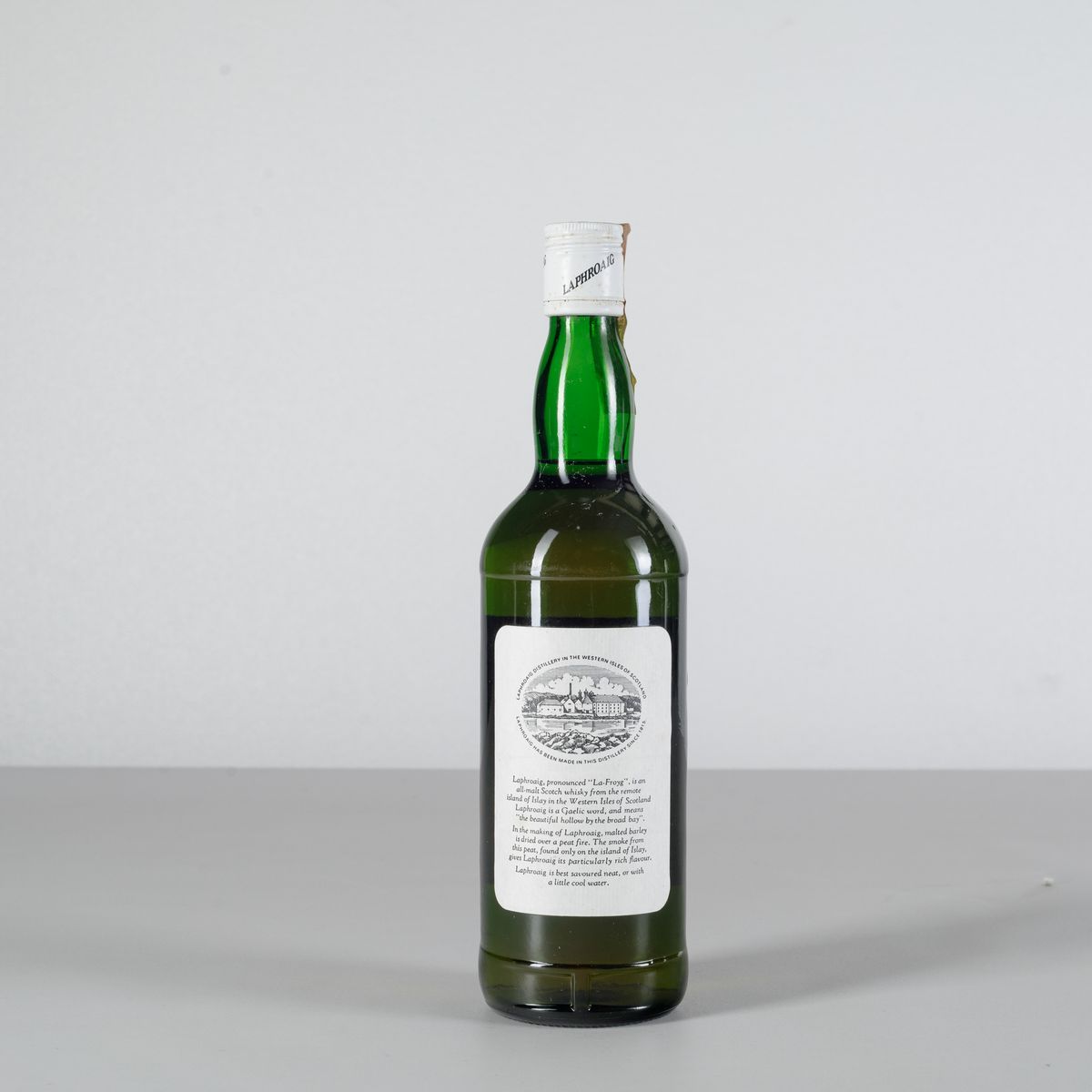 Laphroaig, Unblended Islay Malt Scotch Whisky 10 Years Old