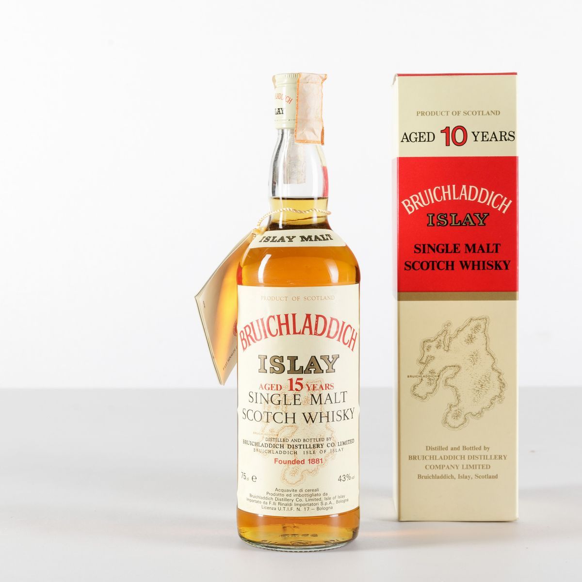 Bruichladdich, Islay Single Malt Scotch Whisky 15 Years Old