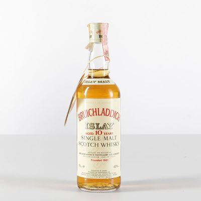 Bruichladdich, Islay Single Malt Scotch Whisky 10 Years Old