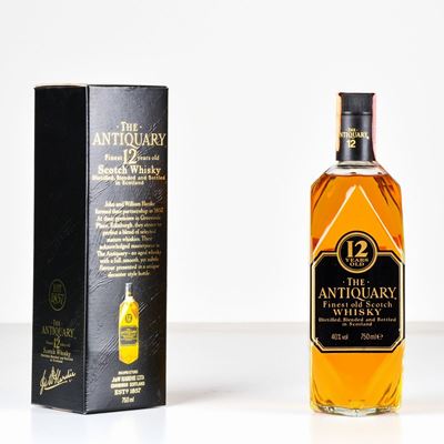J&w Hardie, The Antiquary Finest Old Whisky 12 Years Old