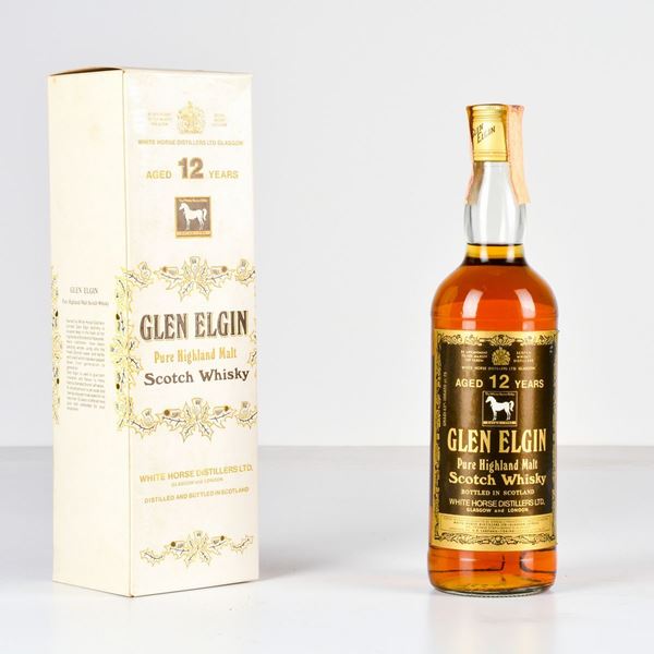 Glen Elgin, White Horse Distillers, Pure Highland Malt Scotch Whisky 12 years old