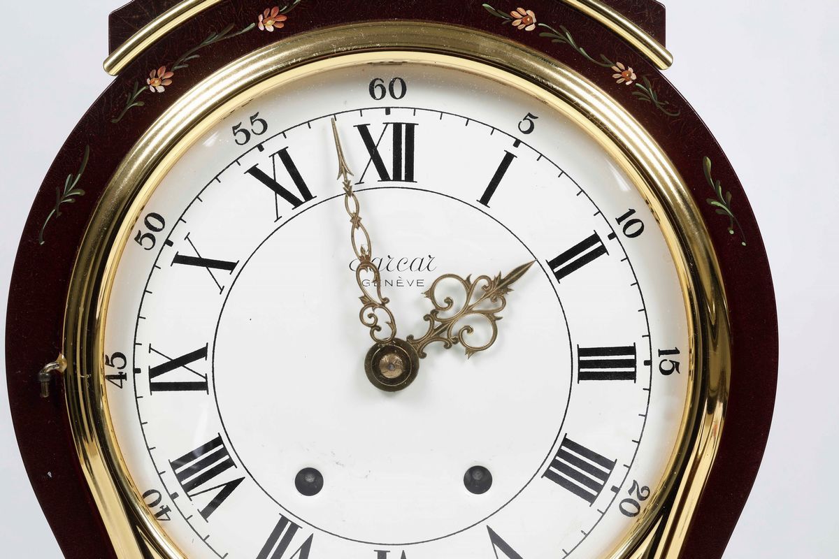 Pendola da Tavolo con Mensola da Appoggio. Sarcar Geneve XX Secolo