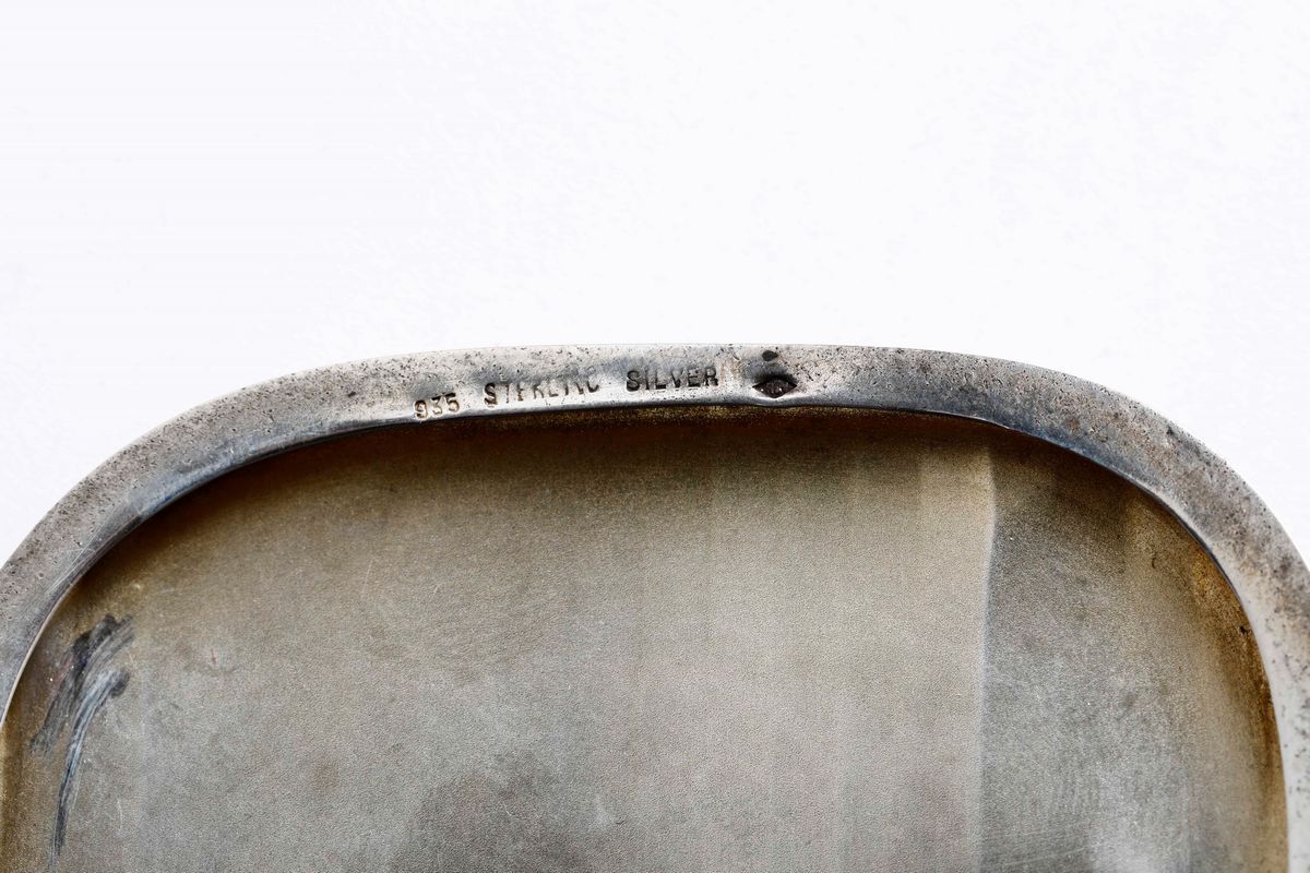 Due Porta Sigarette in Argento , XX Secolo