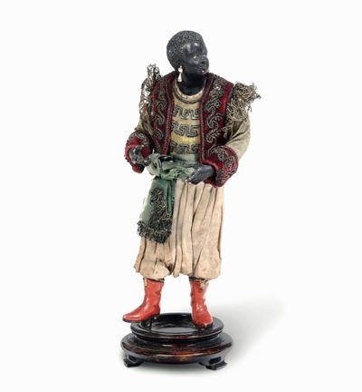 Moro con Gilet Rosso. Napoli XIX Secolo