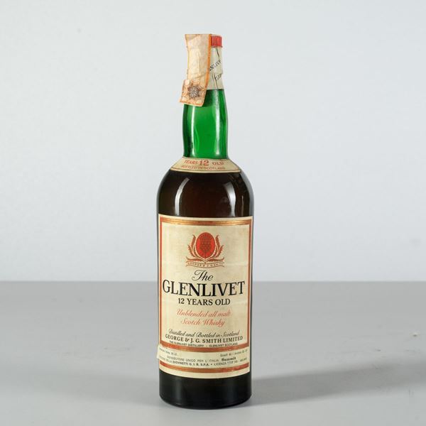 The Glenlivet, George & J.G Smith, Unblended All Malt Scotch Whisky 12 years old