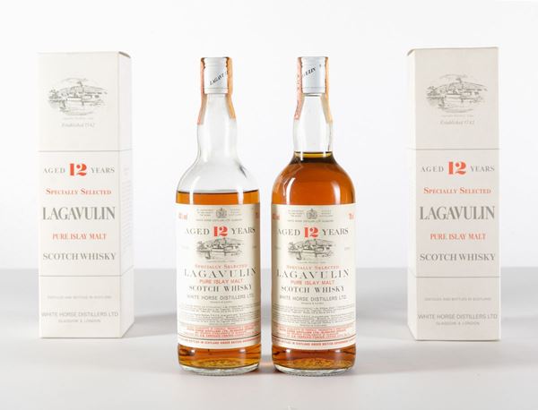 Lagavulin, White Horse Distillers, Pure Islay Malt Scotch Whisky 12 years old