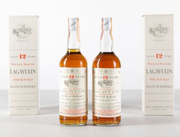 Lagavulin, White Horse Distillers, Pure Islay Malt Scotch Whisky 12 years old
