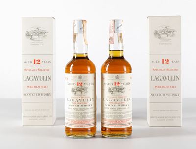 Lagavulin, White Horse Distillers, Pure Islay Malt Scotch Whisky 12 Years Old