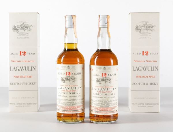 Lagavulin, White Horse Distillers, Pure Islay Malt Scotch Whisky 12 years old