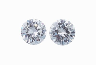 Coppia di Solitaire Taglio Brillante