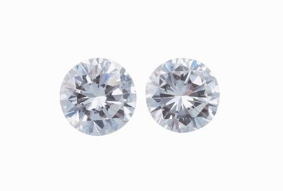 Coppia di Solitaire Taglio Brillante