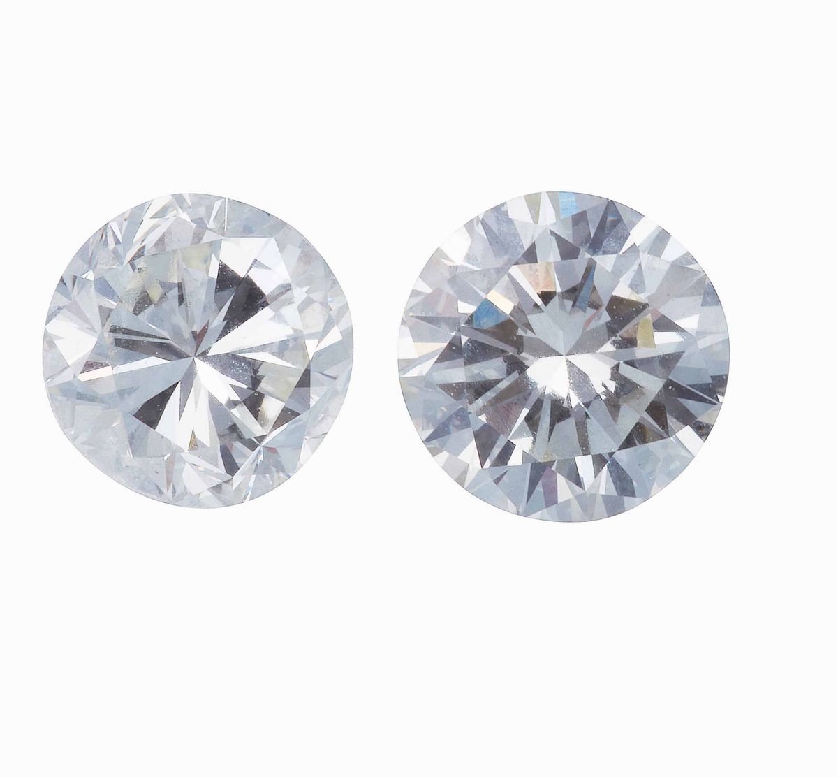 Coppia di Diamanti Taglio Brillante