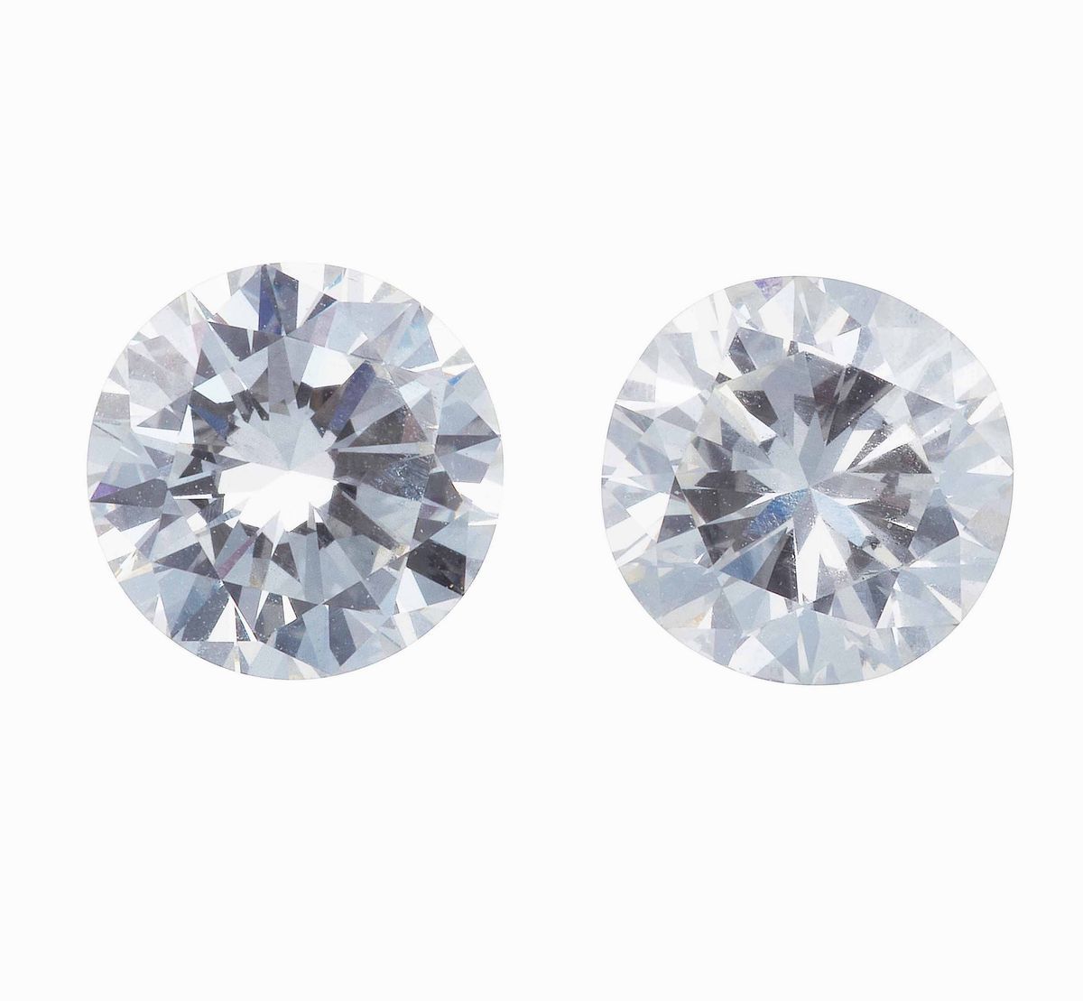 Coppia di Diamanti Taglio Brillante