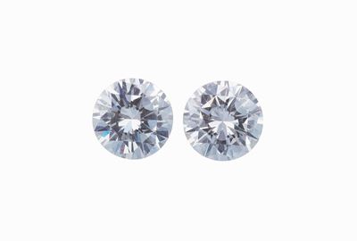 Coppia di Diamanti Taglio Brillante