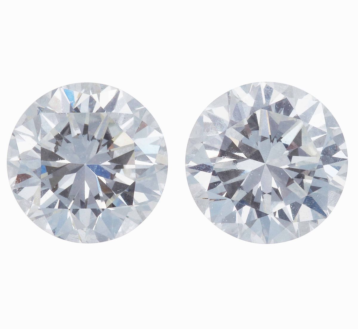 Coppia di Diamanti Taglio Brillante