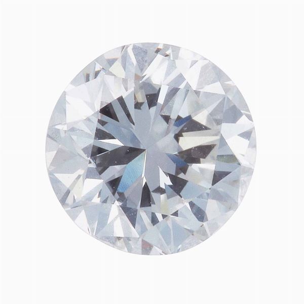 Unmounted brilliant-cut diamond weighing 1.02 carats